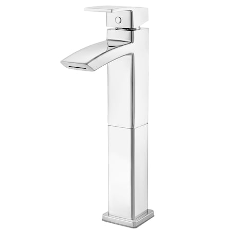 Pfister Faucet, 1, Sink Deck or Countertop, Polished Chrome LG40-DF1C